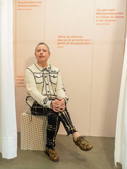 Modeschöpferin Martina Glomb über die Ausstellung „use-less“